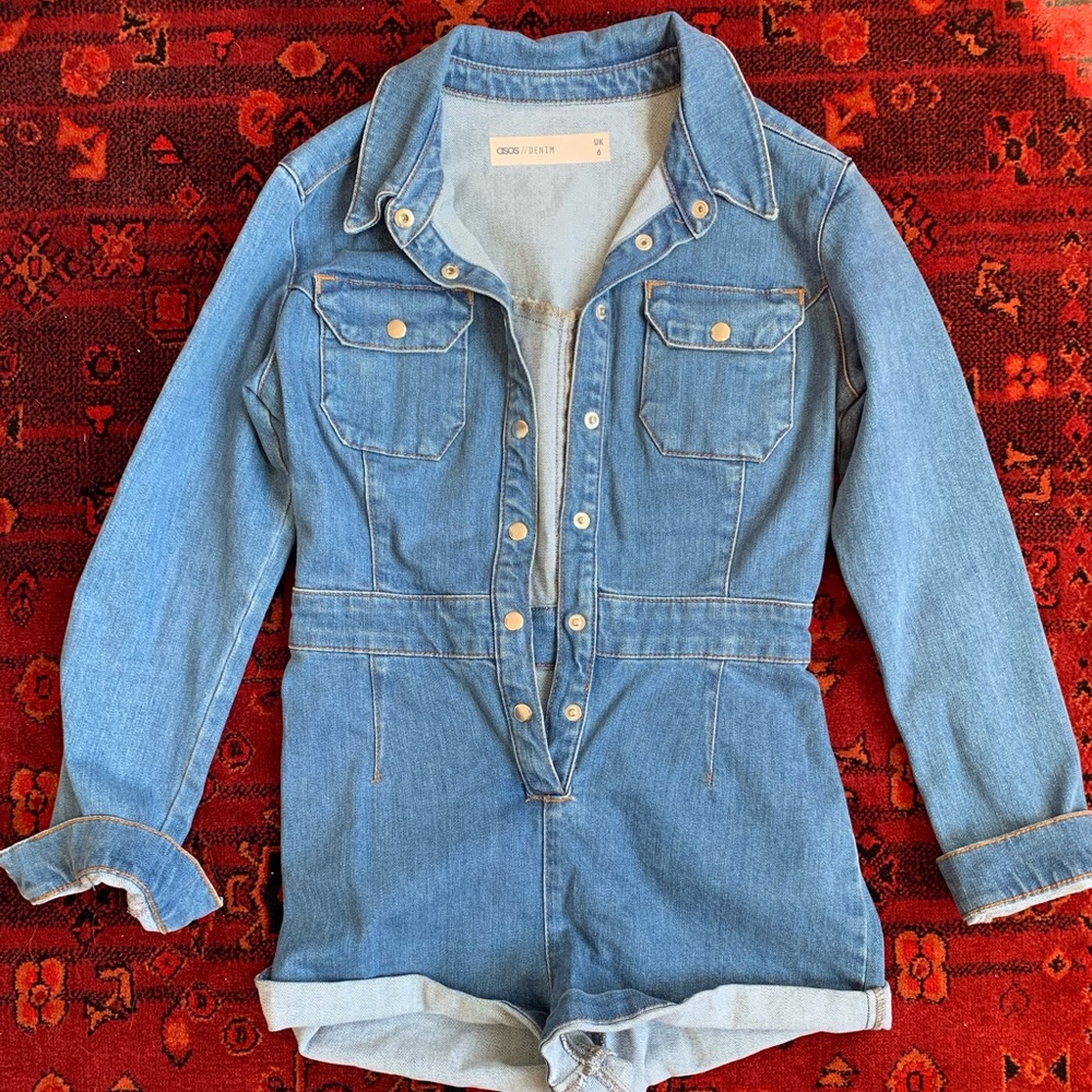 Asos jean jumper